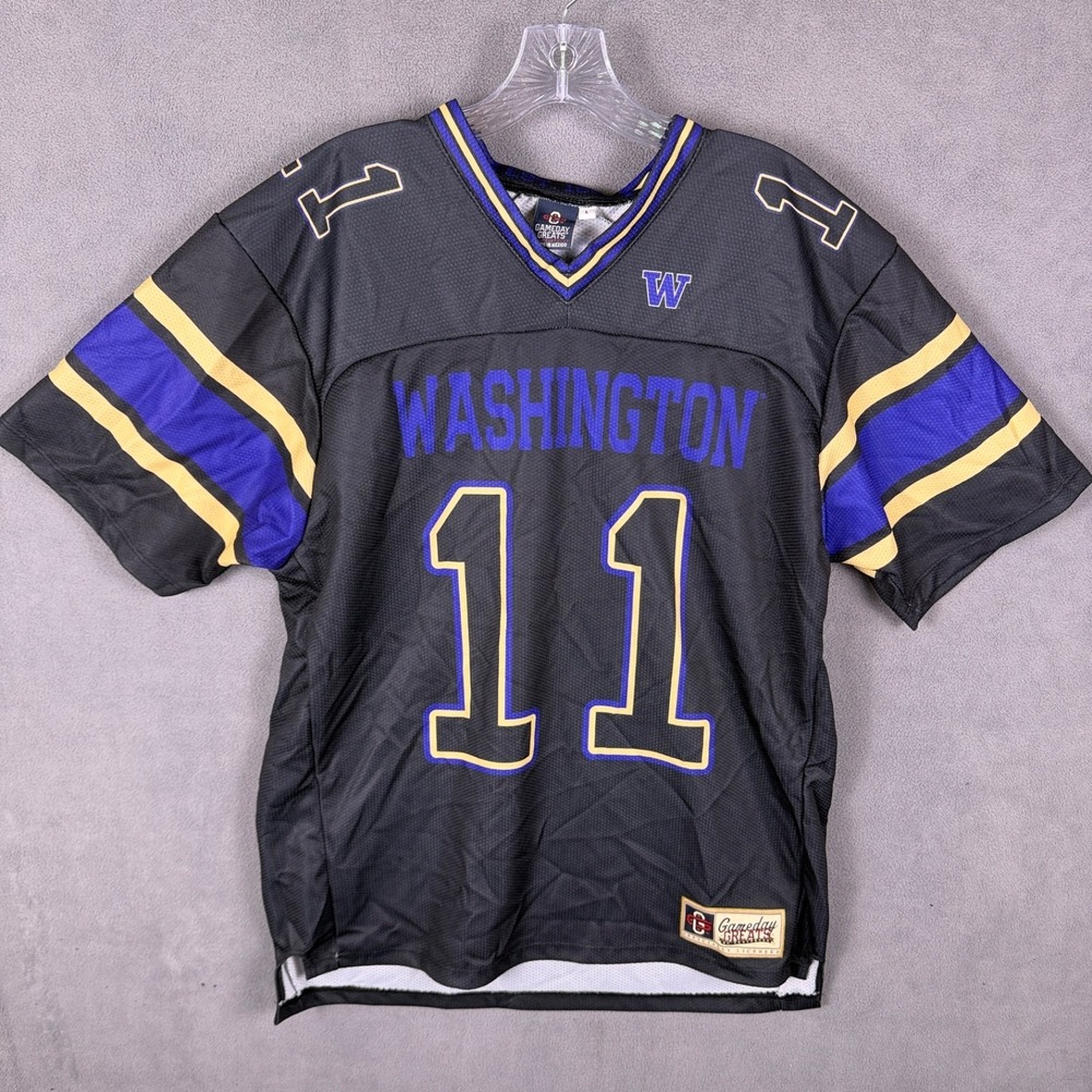 Jalen McMillan Washington Huskies Mens Jersey L GameDay‎ Greats NCAA